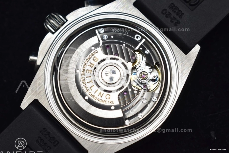 1:1 Chrono 427 43mm A LE Best Version BLS SS B01 Attractive Navitimer Wht L-Black 0725